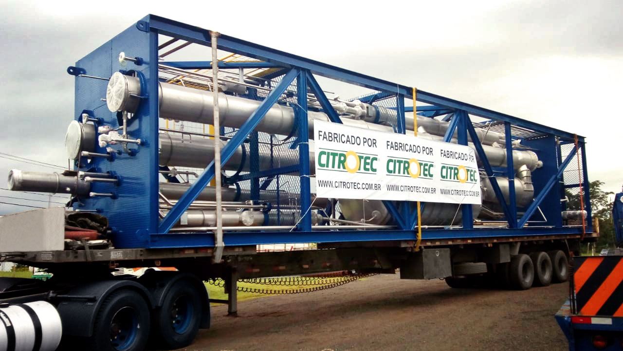 Citrotec - Novo Evaporador ENET<sup>®</sup> é entregue em Aracati/CE 